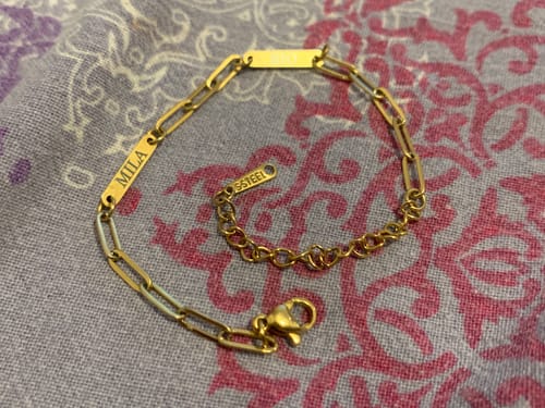 Customer photo review of Bracelet: Aurora