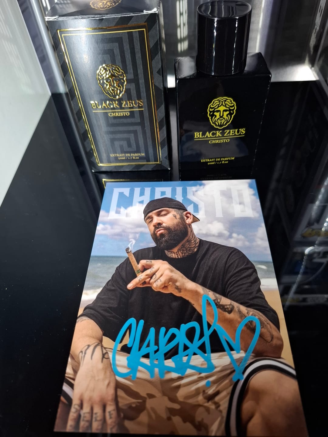 Customer photo review of BLACK ZEUS -  Herren Parfum
