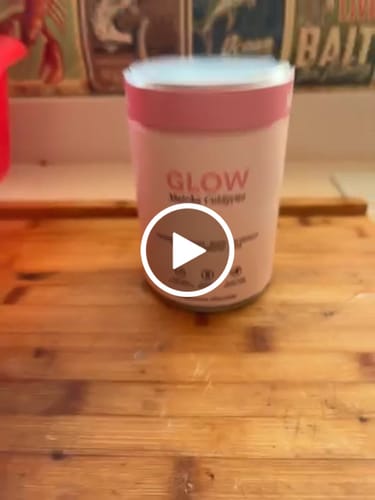 Customer video review of Glow Matcha Colágeno
