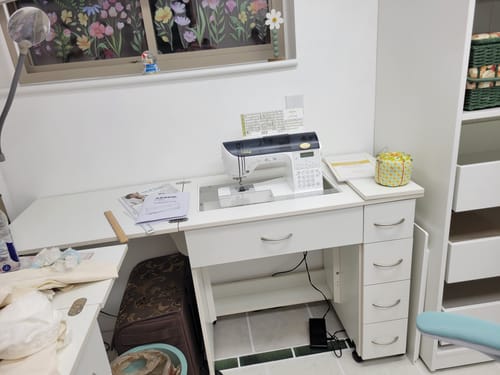 Customer photo review of Custom Sewing Machine Insert