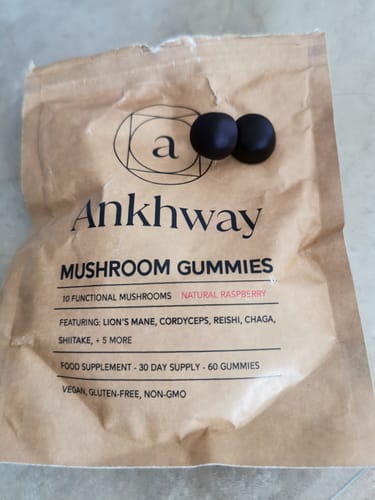 Customer photo review of 2-Month Mushroom Gummies