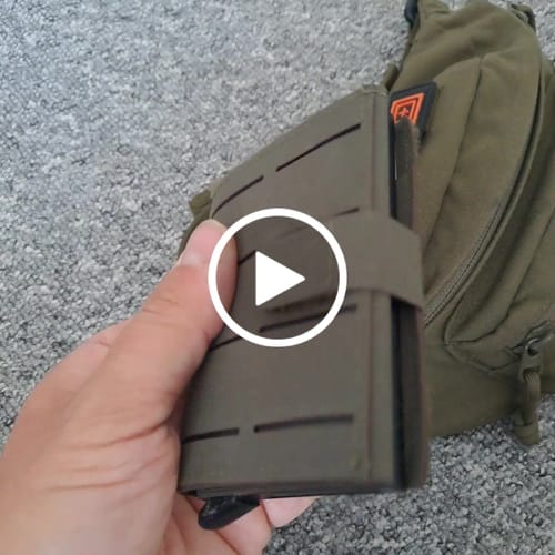 Customer video review of Lasercut Patch - Ace of Spades - Steingrau Oliv