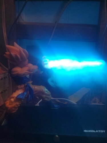 Customer photo review of Kamehameha Magnetic Creative Light