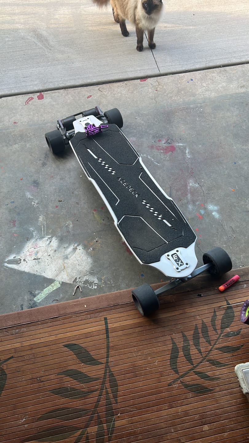 Customer photo review of Acedeck® Ares X3 GEAR Electric Skateboard