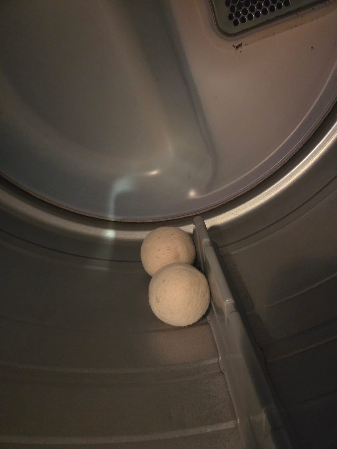 Customer photo review of Wool Dryer Balls