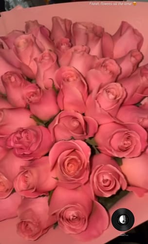 Customer photo review of Pink Rose Bouquet