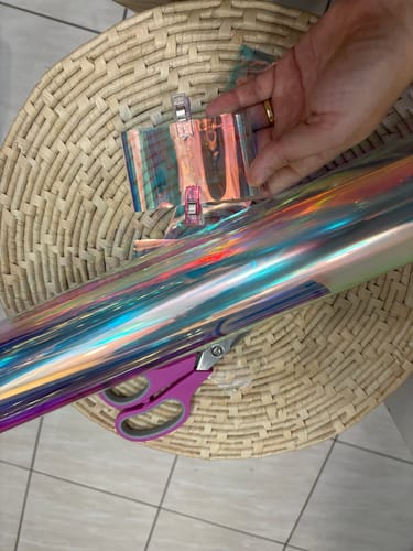 Customer photo review of CRISTAL 0,20 HOLOGRAFICO