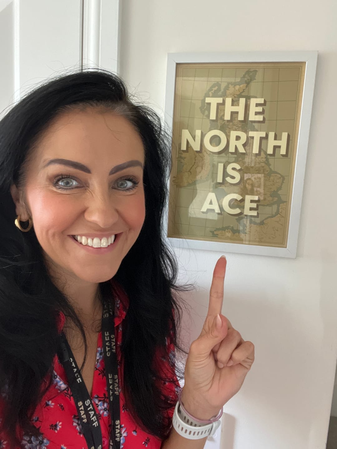 Customer photo review of The North Is Ace - Print