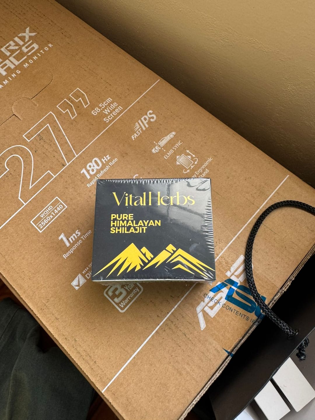 Customer photo review of Pure Natural Shilajit