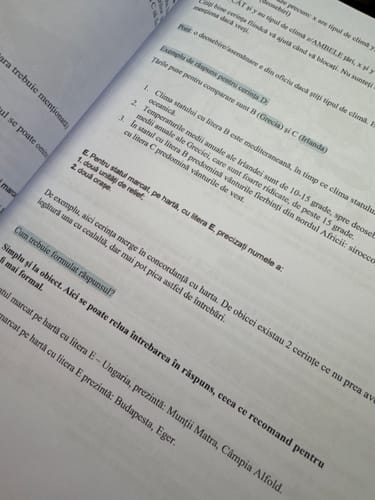 Recenzie cu fotografie de la un client despre Carte Geografie Bacalaureat Bacademia