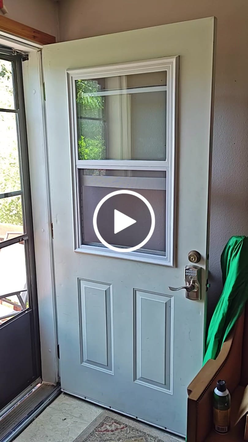 Customer video review of Venting 1 Lite Glass and Frame Kit (Half Lite)