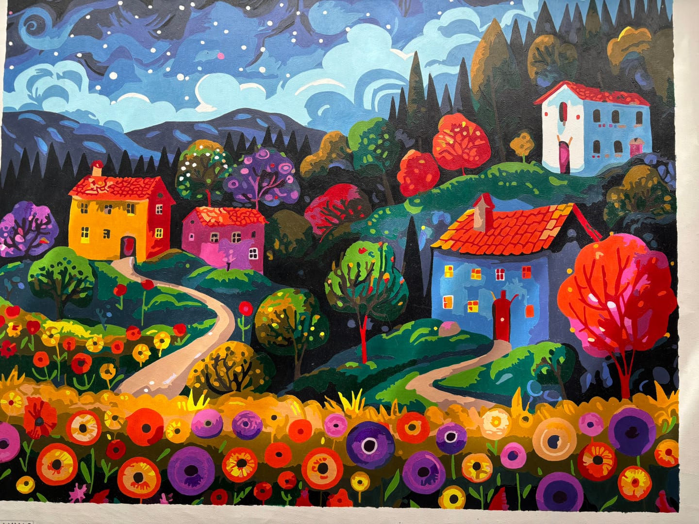 Customer photo review of Camino del Jardín Colorido