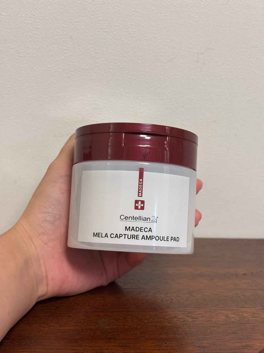 Customer photo review of Madeca Mela Capture Ampoule Pad 60pcs