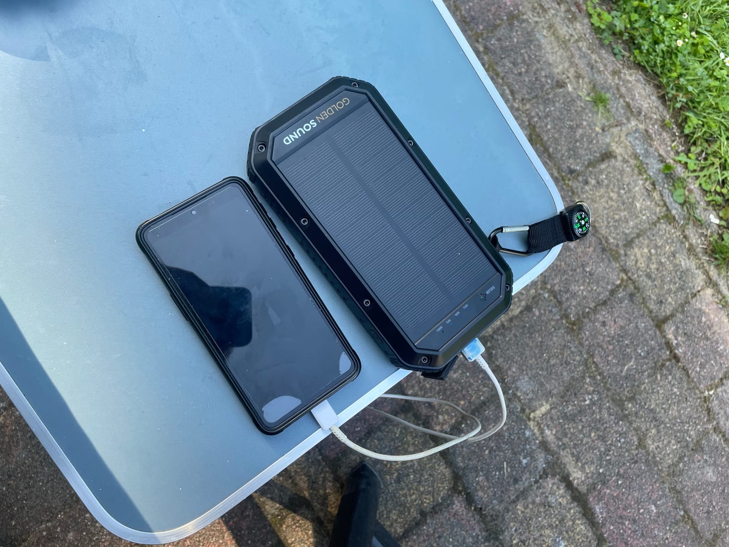 Customer photo review of Golden Sound Boost - Quick Charge met Led Display