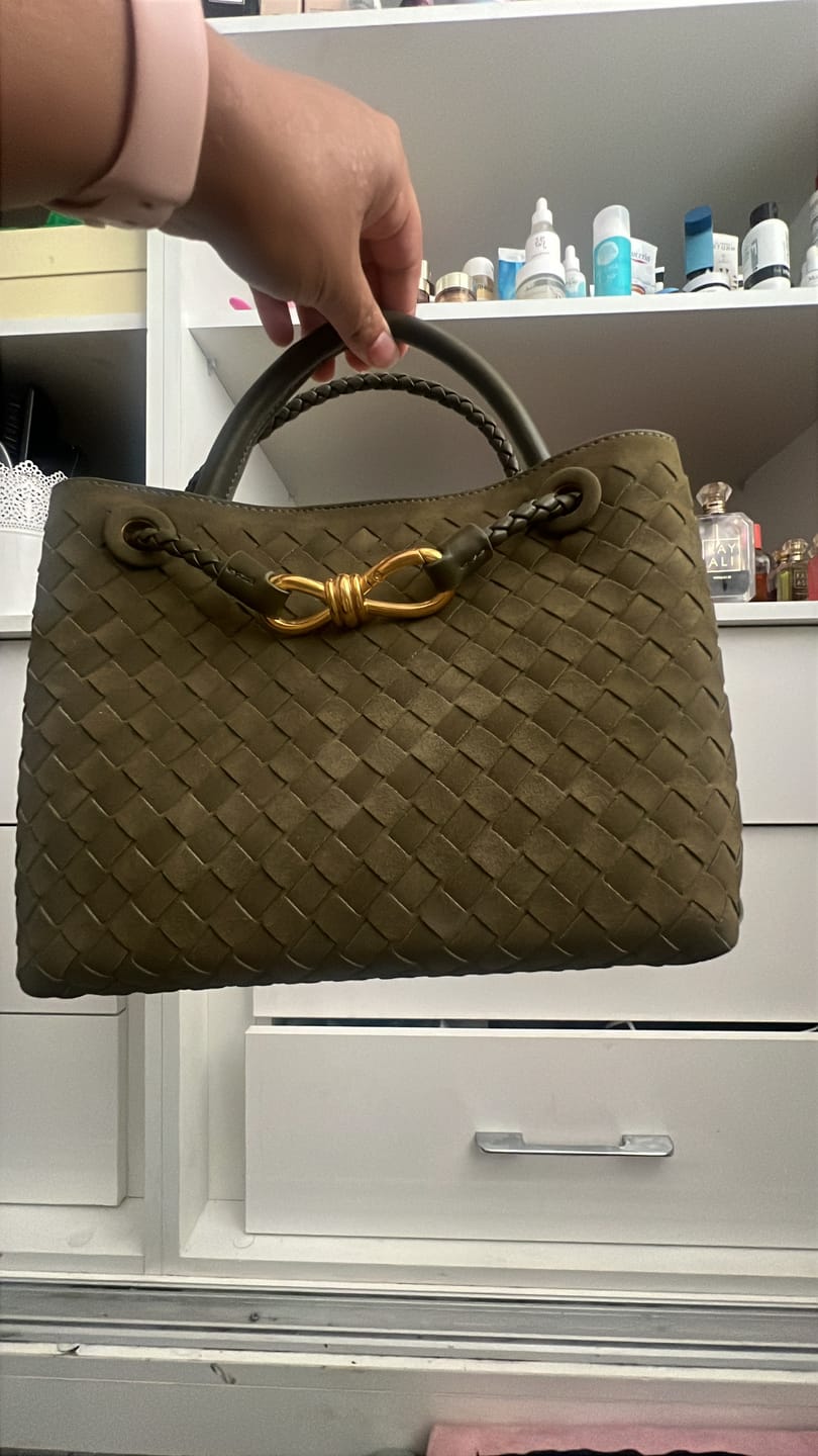 Customer photo review of Brushed Small Aurora Bag