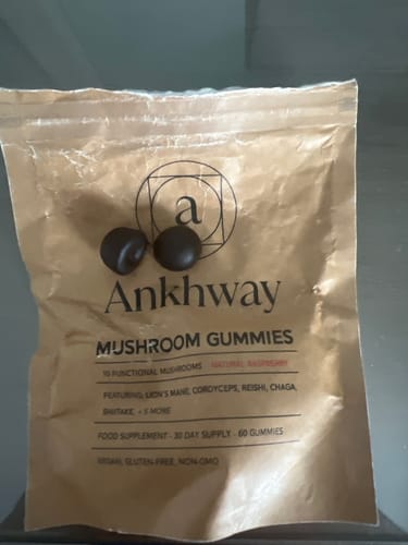 Customer photo review of Mushroom Gummies
