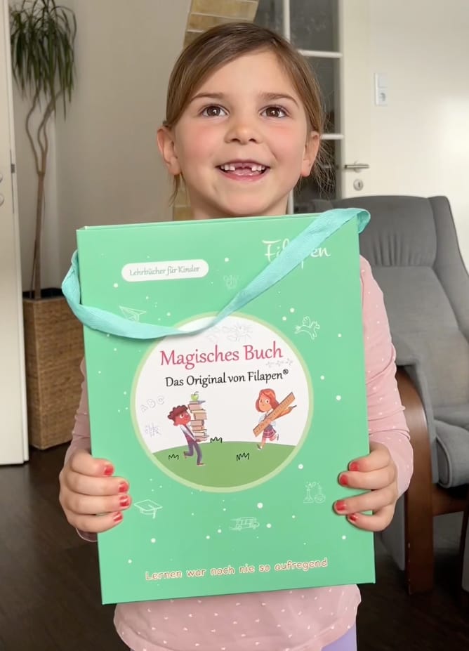 Customer photo review of Filapen Magische Übungshefte – wiederverwendbar