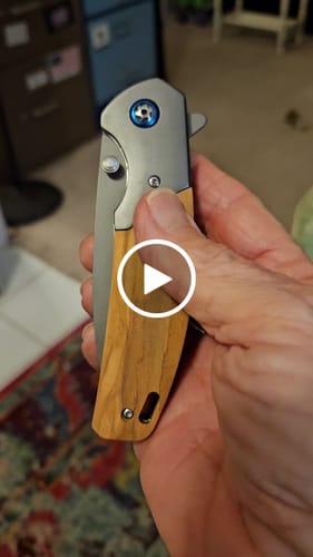 Customer video review of HOLY GRAIL™ POCKET KNIFE