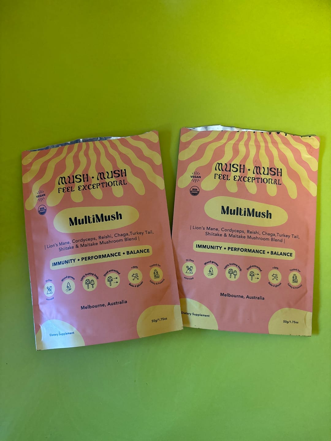 Customer photo review of MultiMush – Organic 7-Mushroom Superblend