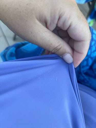 Customer photo review of ginger swim romper