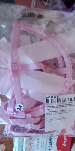 Customer photo review of Red Floral Lace Garter Lingerie Set With Choker Women Intimates 2022 Underwire Bra And Thongs Ladies Underwear Set