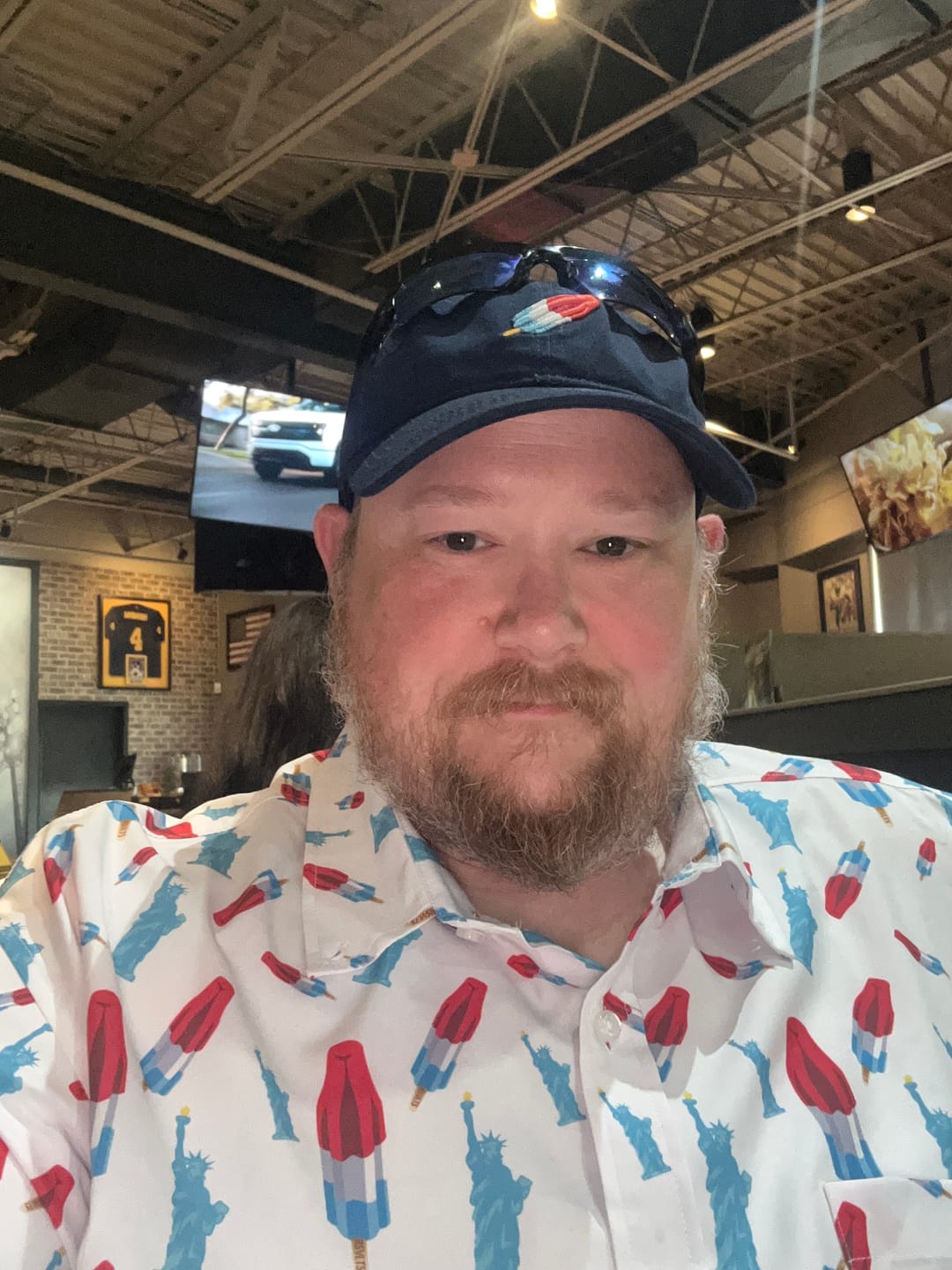 Customer photo review of America Pop – Dad Hat