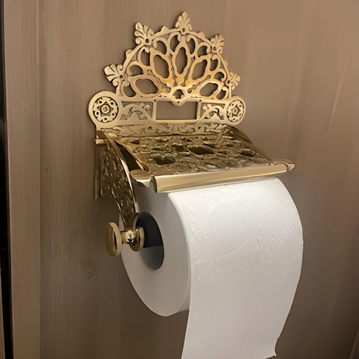 Customer photo review of Brass Victorian Set