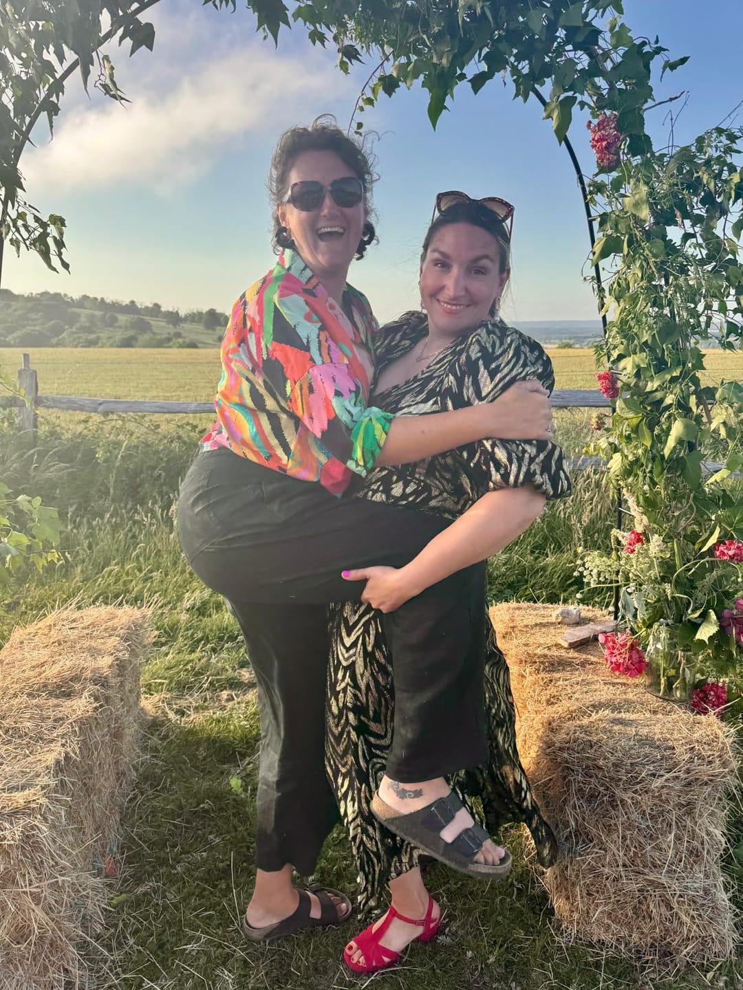 Customer photo review of Jungle Boxy Vacation Shirt
