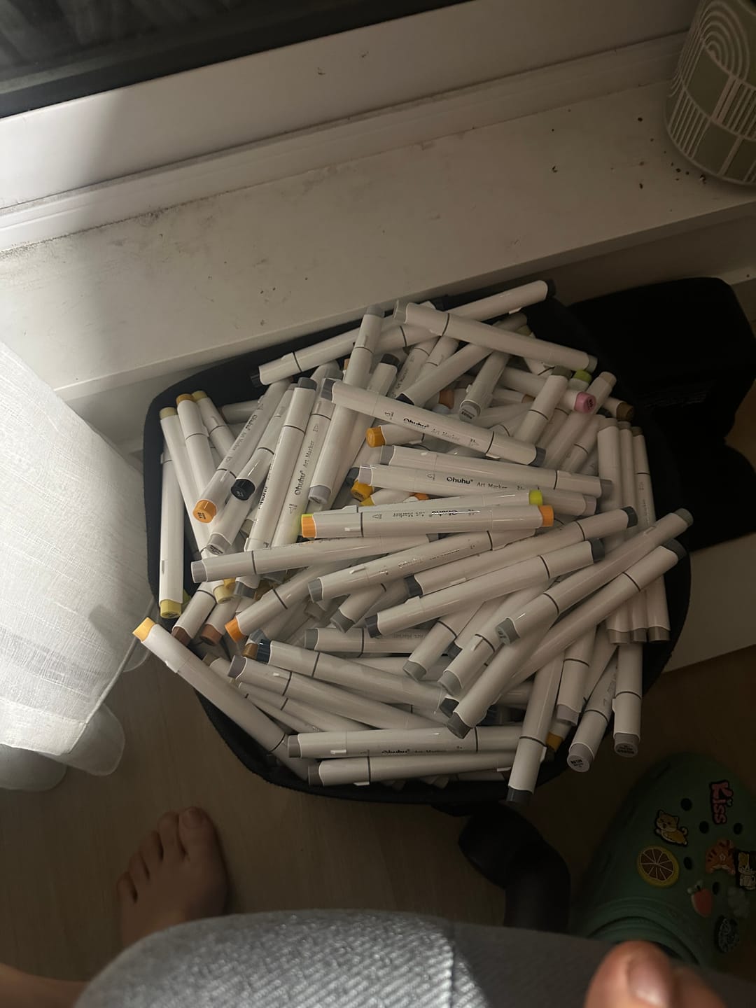 Customer photo review of Ohuhu Honolulu Colorless Blender Marker - Pack of 6 (Canada Domestic Shipping)