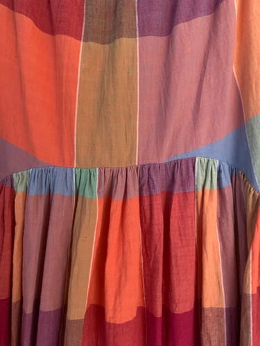 Customer photo review of LEILA SKIRT | PICNIC CHEX