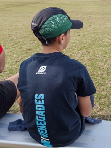 Customer photo review of Māori Classic Sports Lid - Green Edition