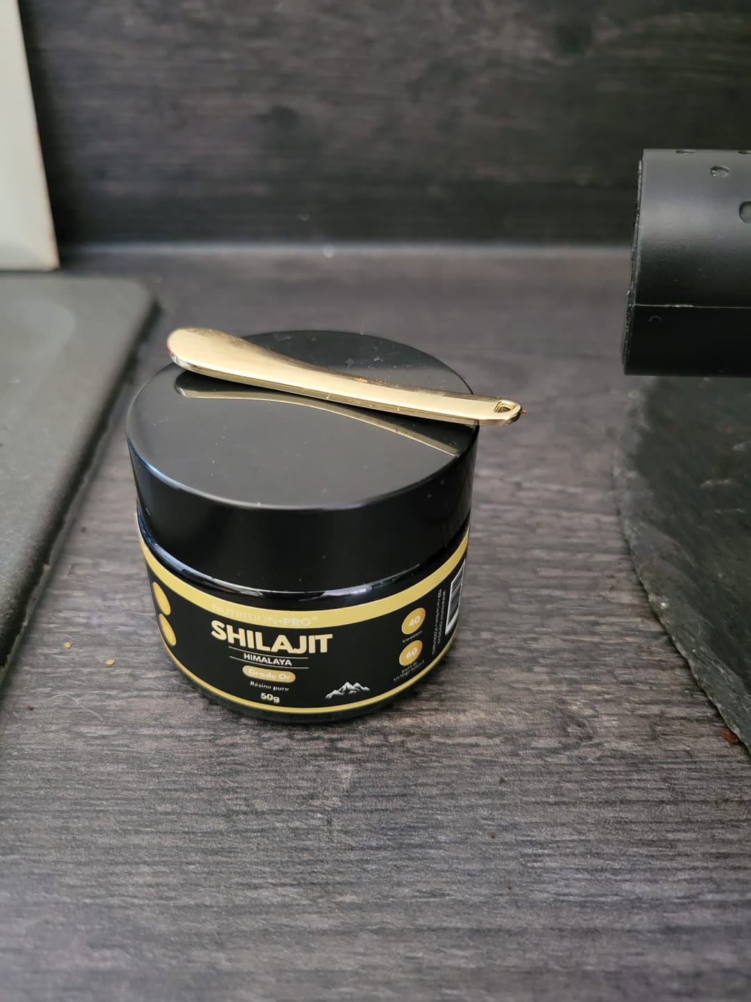 Customer photo review of SHILAJIT (RÉSINE PURE)
