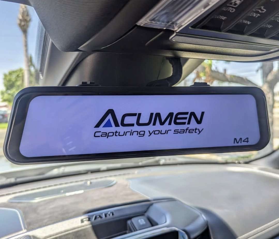 Customer photo review of M4 Mirror Dash Cam 2CH