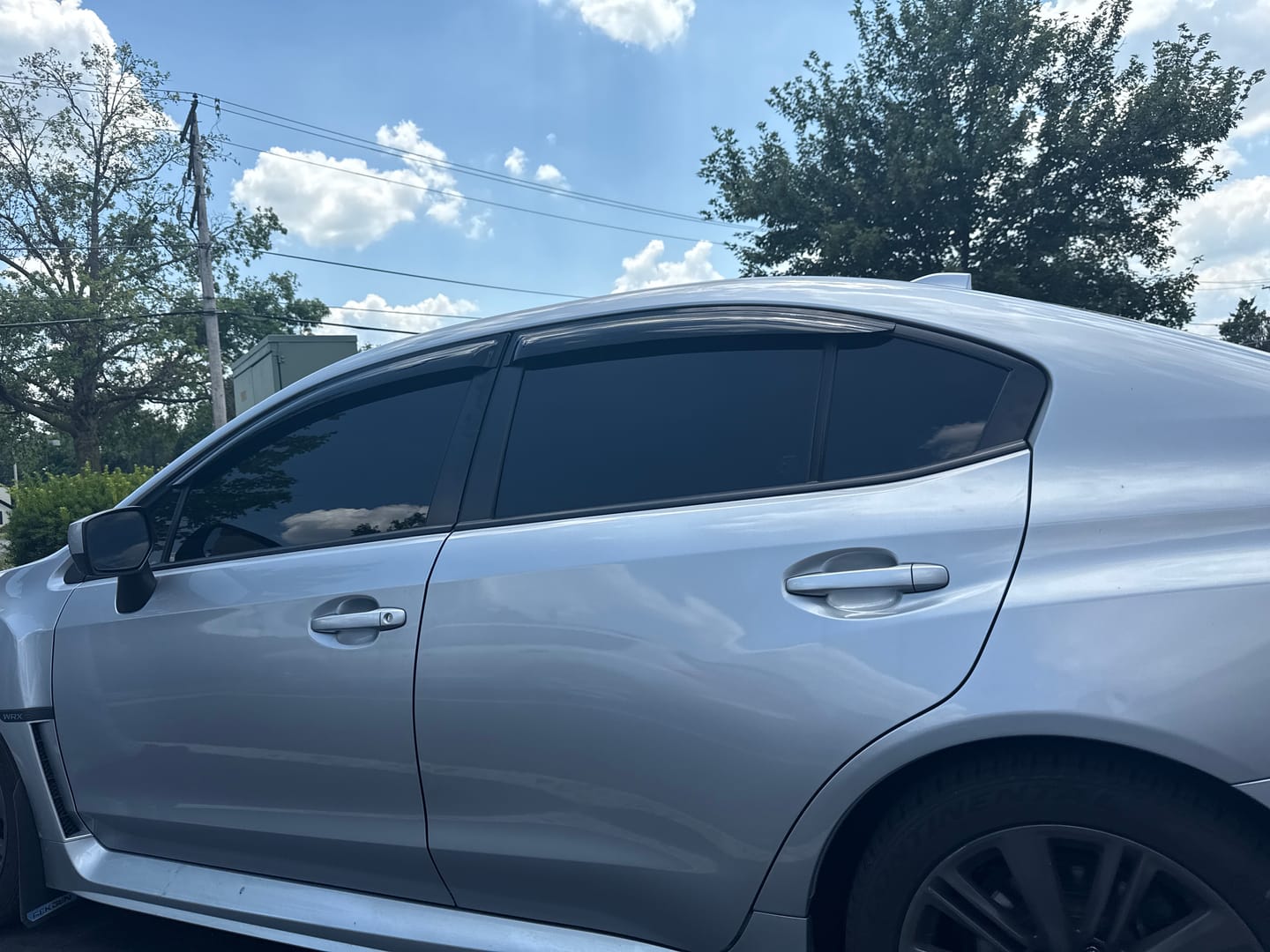 Customer photo review of Window Visors Sun/Rain Guards