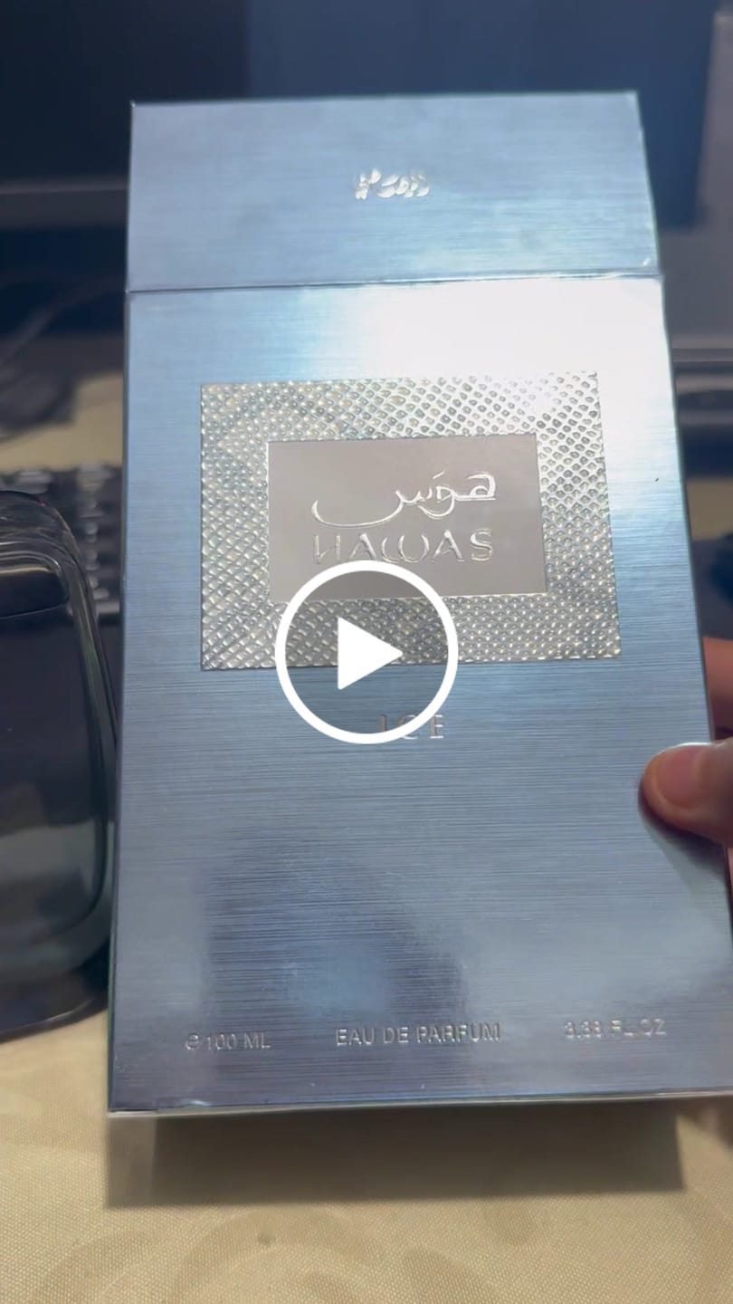 Customer video review of Perfume Rasasi  HAWAS ICE 100ml EDP
