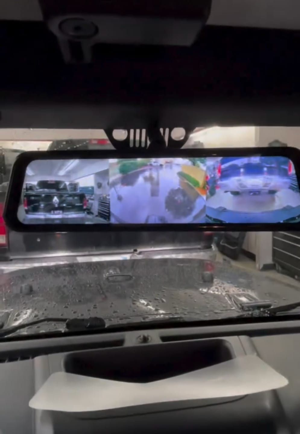 Customer photo review of M4 Mirror Dash Cam 3CH