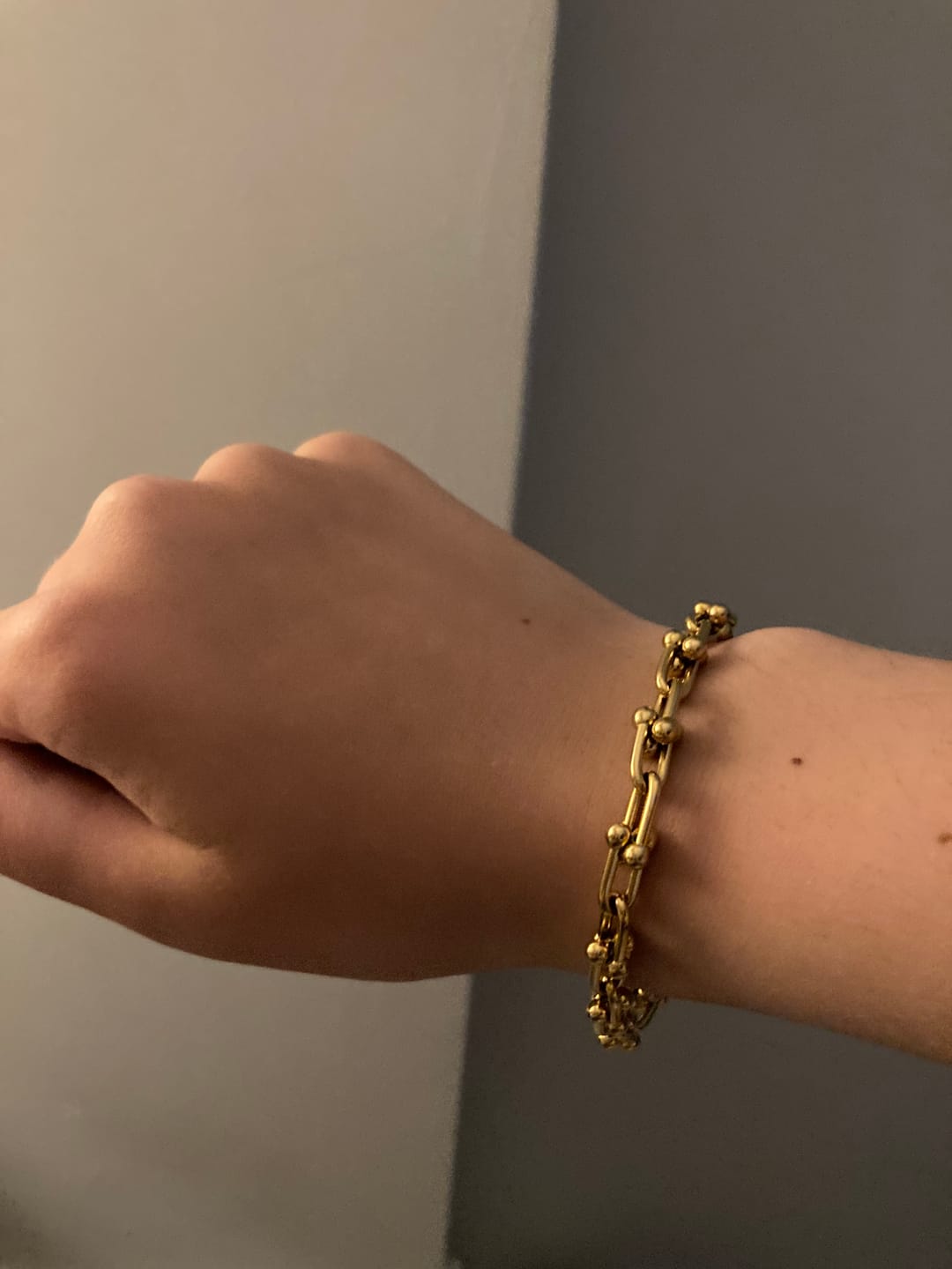 Customer photo review of Allure Bracelet Gold