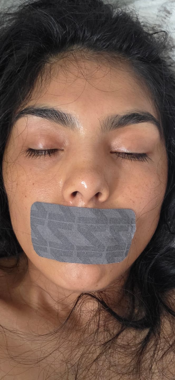 Customer photo review of ZzzTape - Mouth Tape