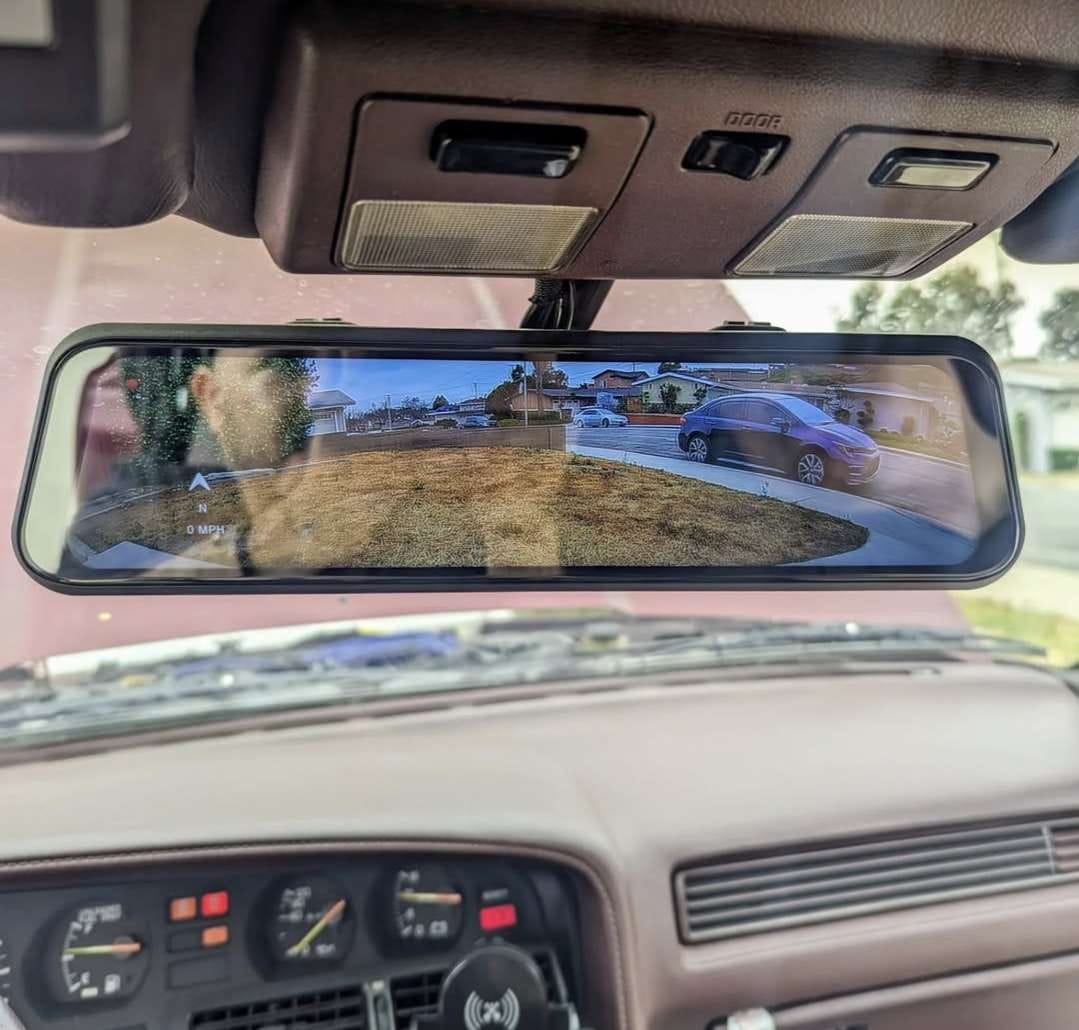 Customer photo review of M4 Mirror Dash Cam 2CH