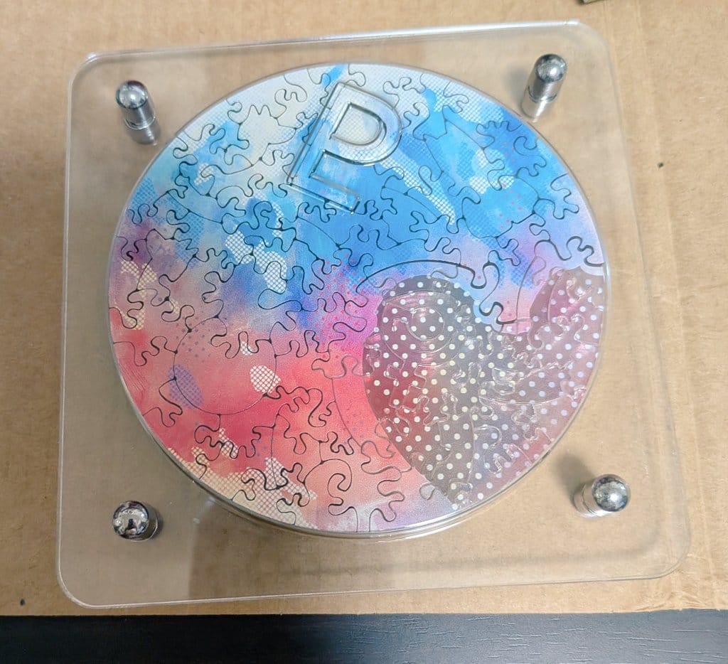 Customer photo review of PLUTO 冥王星と専用フレームセット