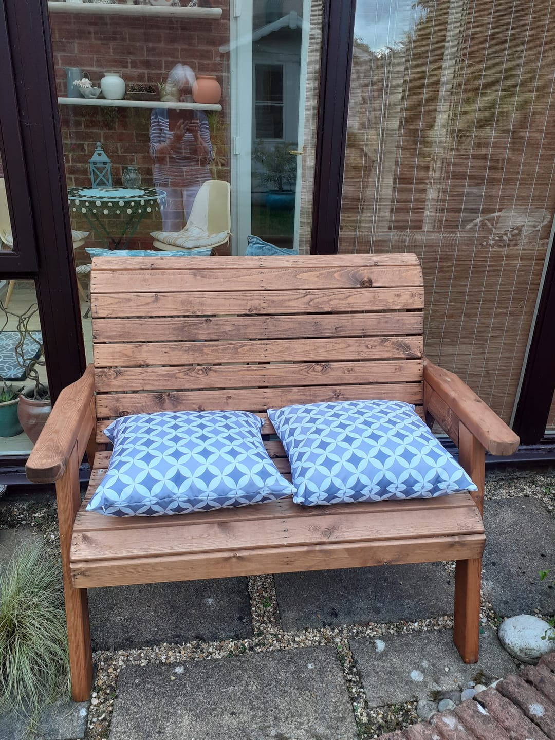 Customer photo review of Outdoor Garden Waterproof Cushion - Bahia