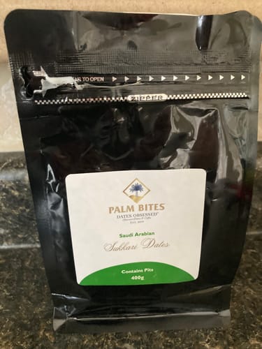 Customer photo review of Saudi Arabian Sukkari Dates 🇸🇦