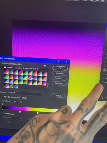 Customer photo review of Speedway Gradient Maps (Vol. 1)