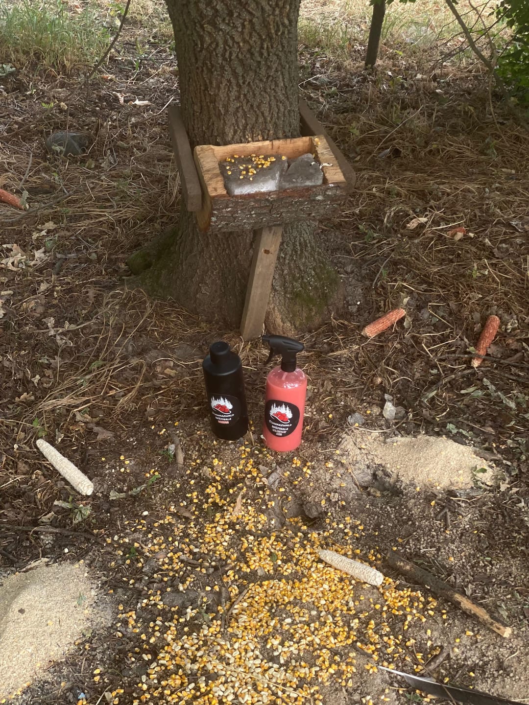 Customer photo review of Salzspray Anis - Lockmittel Rehwild, Schwarzwild, Rotwild und Damwild