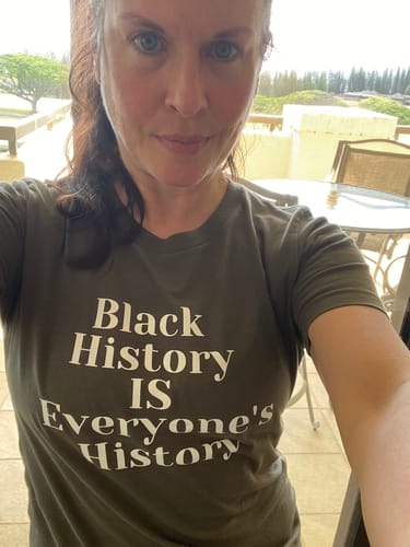 Customer photo review of Everyones History Unisex T-Shirt