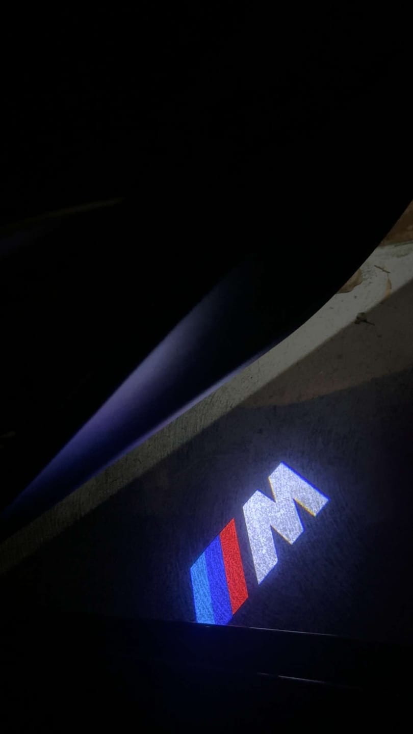 Customer photo review of BMW LED Car Door Welcome Logo Shadow Lights | E/F Chassis