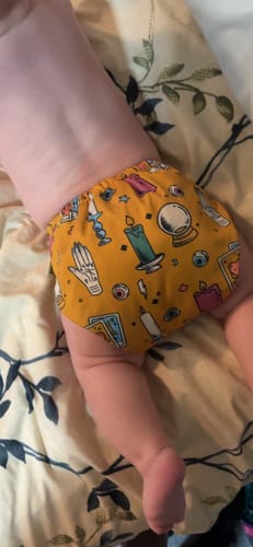 Customer photo review of Hobby and Interests: Essentials Pocket Cloth Diaper with Athletic Wicking Jersey, Grows with your Baby