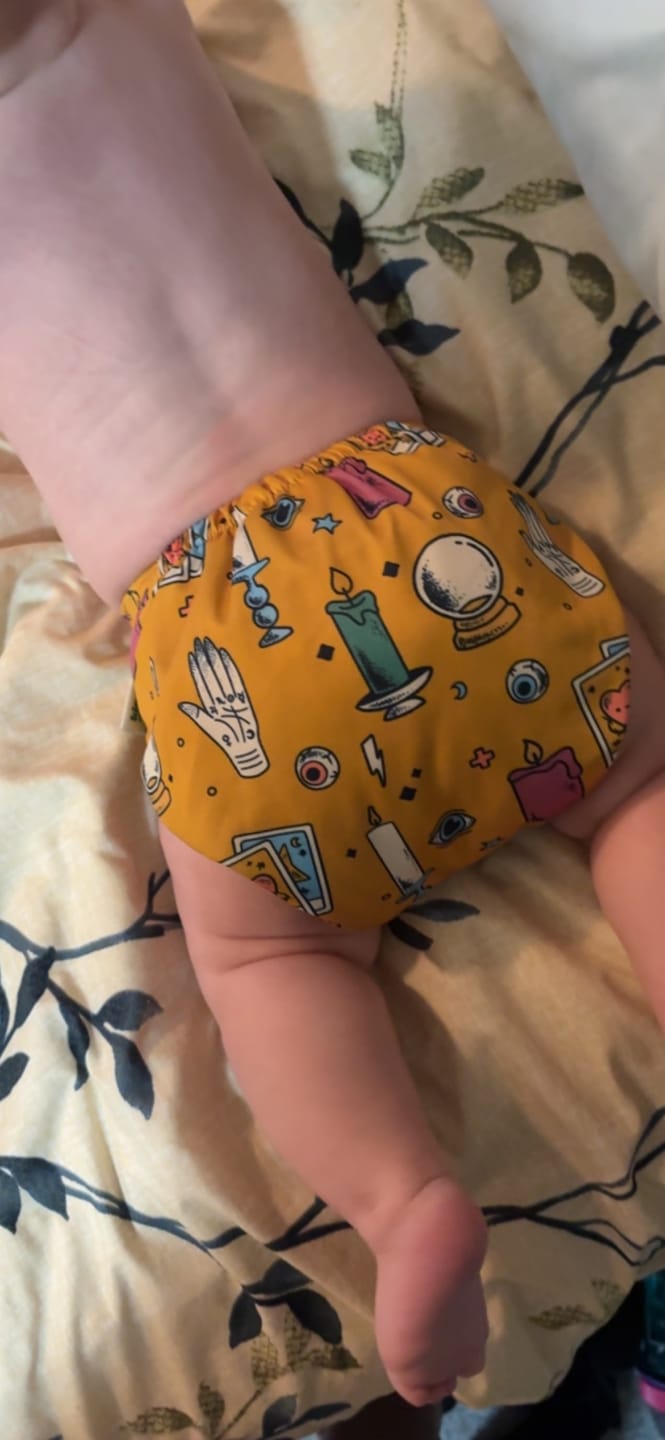 Customer photo review of Hobby and Interests: Essentials Pocket Cloth Diaper with Athletic Wicking Jersey, Grows with your Baby