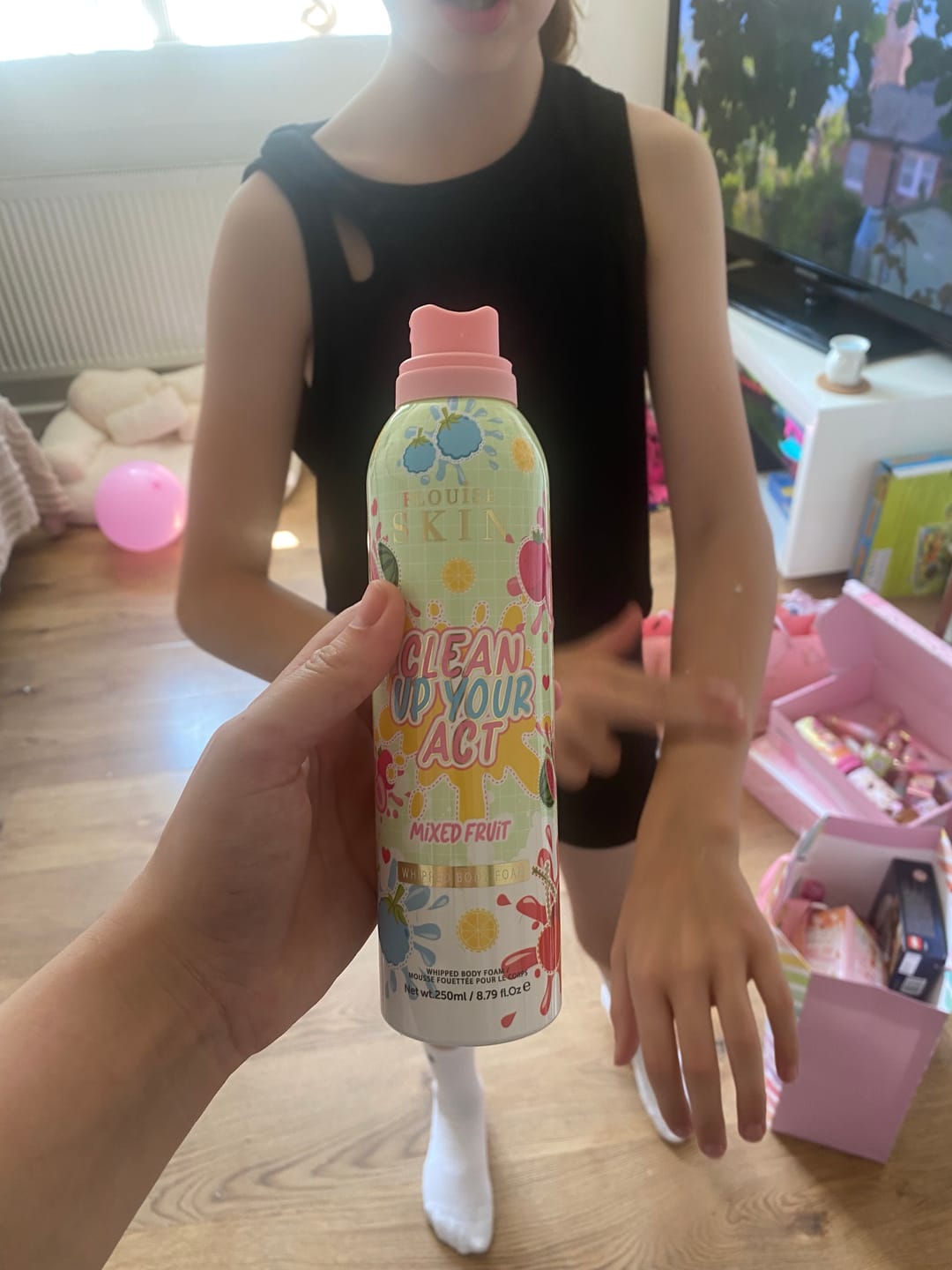 Customer photo review of P.Louise Clean Up Your Act Whipped Body Foam