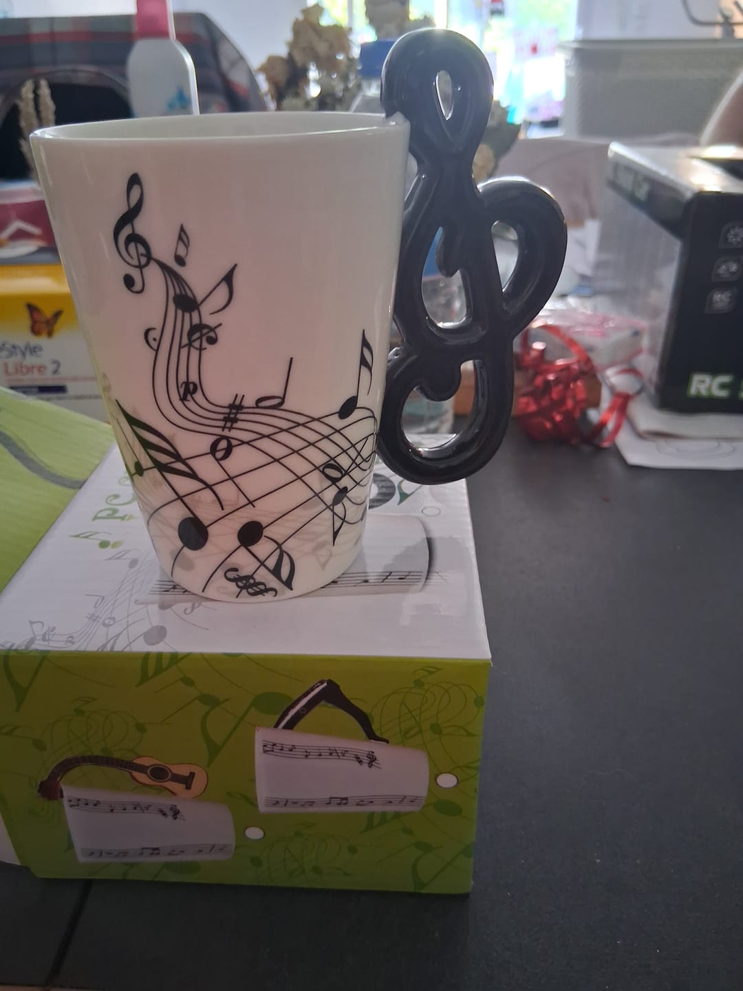 Customer photo review of Merveilleuses tasses de musiciens